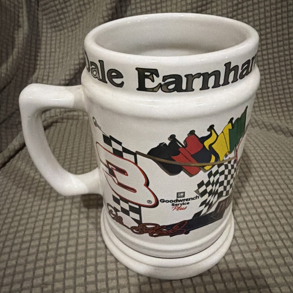 Dale Earnhardt Call Number Three Beer Mug‎